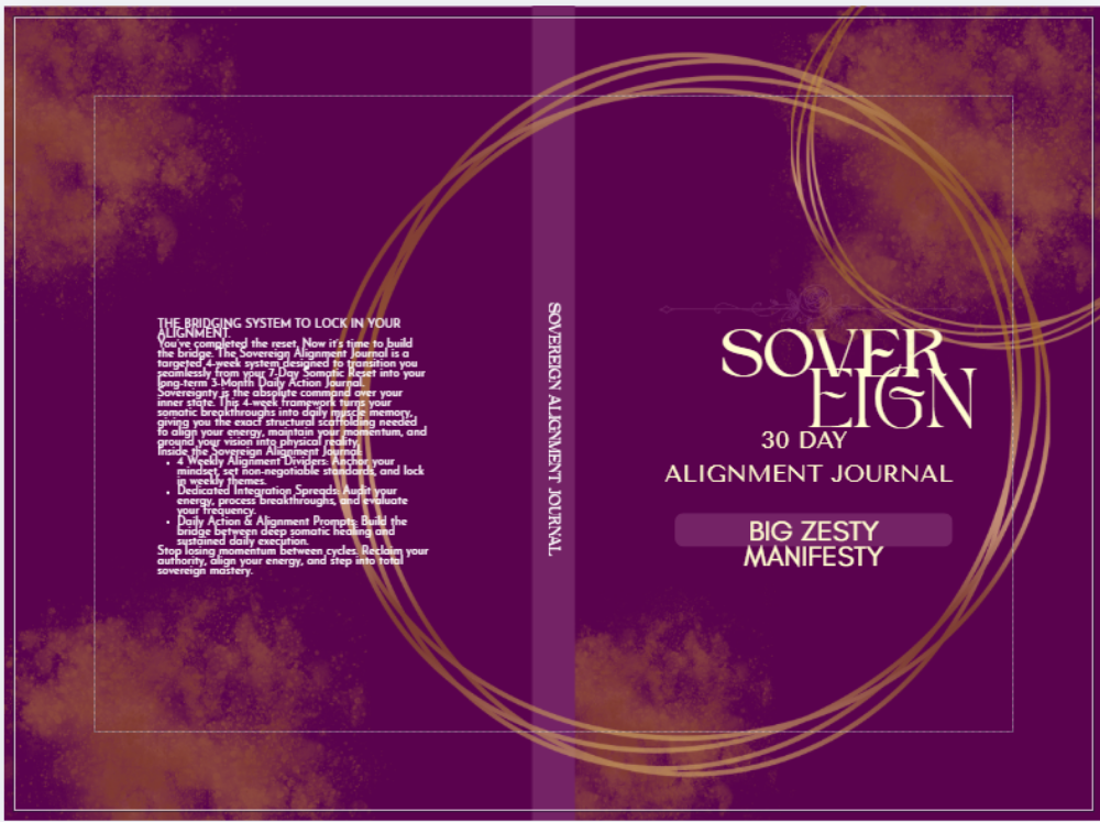 Sovereign: 30 Day Alignment Journal